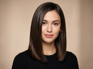 Obraz premium Long Bob Beauty