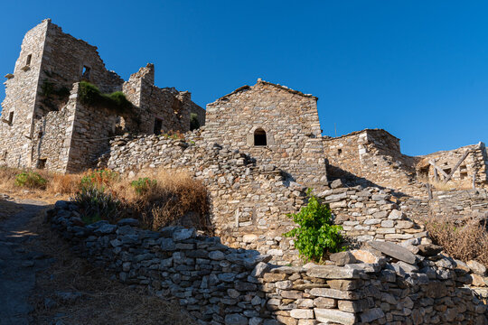 Vatheia (Vathia) traditional village on Mani peninsula, Laconia, Greece
