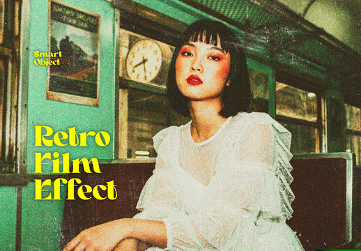 Retro Film Photo Effect