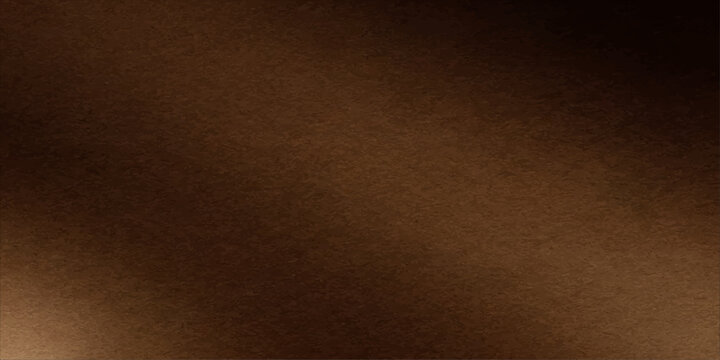 A close-up macro shot reveals the intricate texture of a rough, dark brown surface, possibly aged leather or wood, with subtle highlights suggesting a gradient of light and shadow.