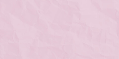 Fototapeta premium Wrinkled paper texture pattern with pink halftone. Dot gradient effect vector background. Trendy overlay print.