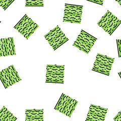 Obraz premium lawn park green grass vector seamless pattern lawn park green grass sign illustration