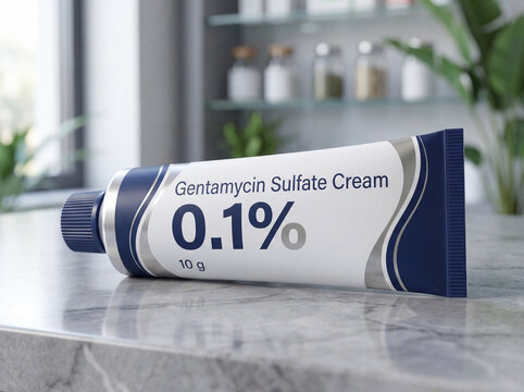 Antibiotic Gentamycin Sulfate Cream for effective bacterial skin infection treatment
