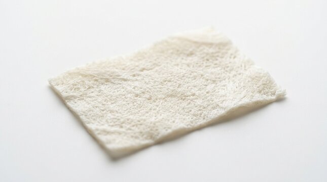 Acellular Dermal Matrix ADM Product on White Macro &ndash; Reconstructive Surgery Tissue Substitute Medical Stock Photo