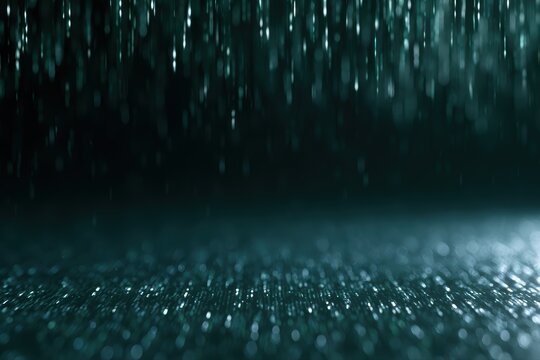 High detail cyber background, luminous matrix code rain, digital hacking atmosphere, cinematic technology realism