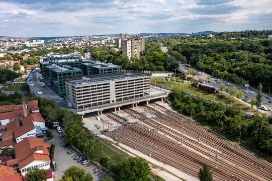 Belgrade Centre Railway Station (Prokop) and Office Building in Belgrade, Serbia