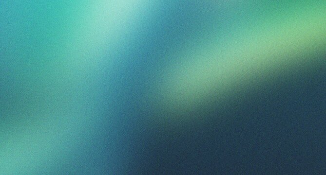 Teal and green gradient background with grainy texture and soft light illumination for professional graphic design and digital presentation backdrop.