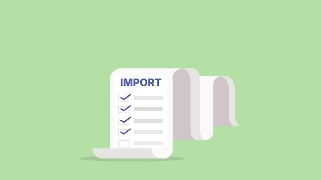 port Document Concept with Checklist and Data Management Interface