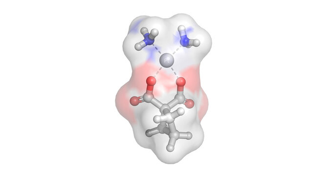 Carboplatin, platinum-based chemotherapy/ anticancer treatment, 3D molecule 4K