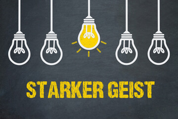 Obraz premium Starker Geist
