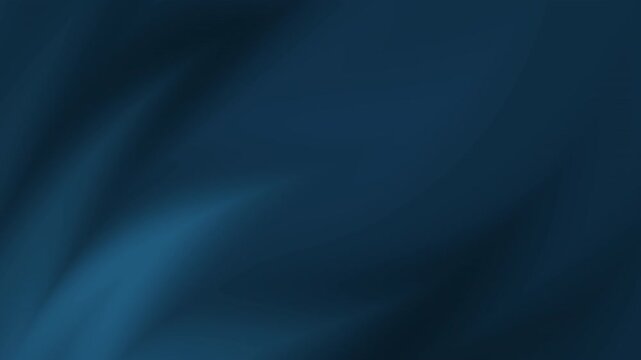 Abstract dark blue gradient animation with soft luminous highlights and smooth transitions, designed for corporate presentations, websites, digital marketing, and promotional videos