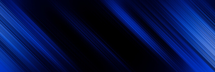 Obraz premium abstract blue and black are light pattern with the gradient is the with floor wall metal texture soft tech diagonal background black dark clean modern.