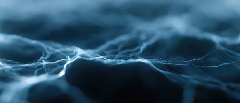 ai visualization scene, glowing neural systems, digital future concept