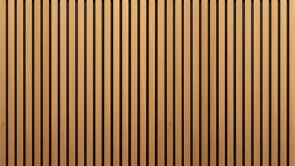 Fototapeta premium Modern vertical wood slat panel texture background for luxury interior design