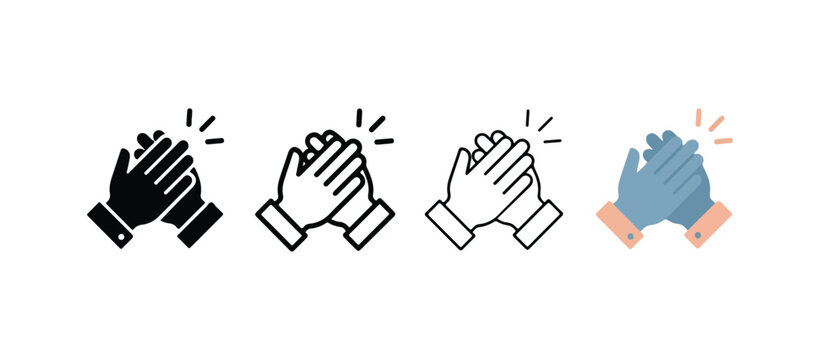 hands in different colors giving high fives on white background  symbolizing teamwork and friendship