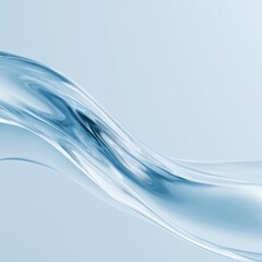 Naklejka premium liquid glass background, transparent futuristic material, modern abstract design