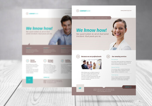 Business Corporate Company Flyer Design