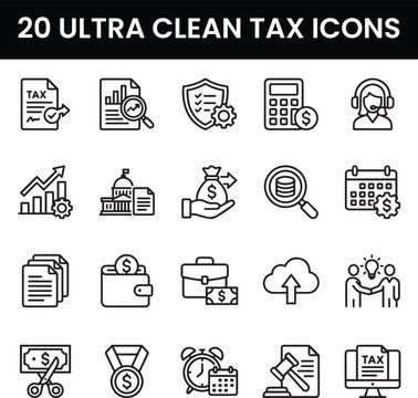 Minimal UI UX Design Process and Interface Wireframing Line Icon Pack