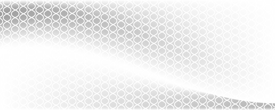 Black circular dots on white background. Mosaic holey print. Perforated metal texture. Peg board, radiator or speaker grill surface with repeated round holes. Vector graphic illustration.
