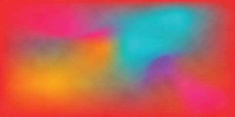 Cheerful and bright gradient background with a blend of orange, yellow, and pink. Ideal for summer or travel themes. © Arthur