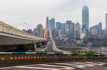 Fototapeta premium Chongqing , China - June 07, 2026: Chongqing city during the day