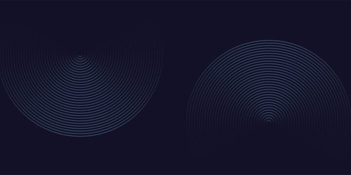 Blue background. Abstract circle gradient backdrop of rich and luxurious colors. Useful for backgrounds, presentations, mailer, templates etc