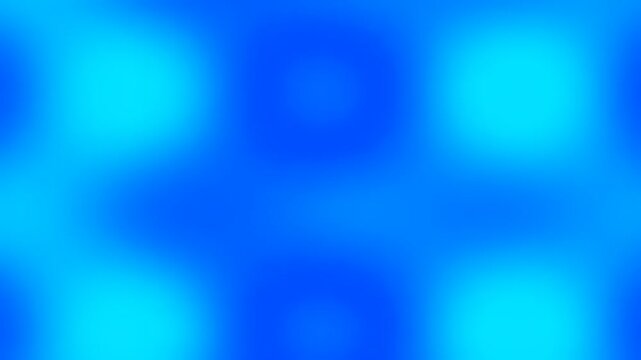 Dynamic Blue Cyan Blurred Waves Abstract Background Loop