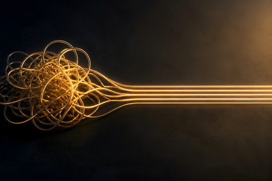From Tangled Light To Clear Parallel Paths