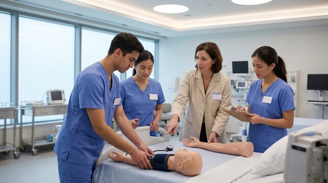 Healthcare Simulation Workshop For College Workforce Training