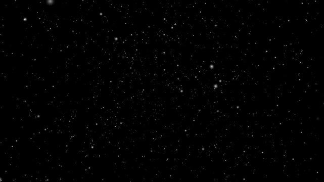 Flying through Starfield from outer space with a star. Twinkling or blinking stars.For Titles, Intro, Logo Reveal,glowing milky way galaxy.