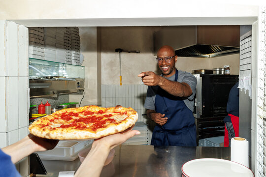 Cheerful chef