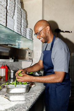 Cheerful chef