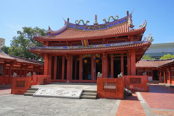 Obraz premium Tainan Confucius Temple, Tainan City, Taiwan