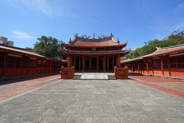 Fototapeta premium Tainan Confucius Temple, Tainan City, Taiwan