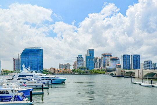 water level view of West Palm Beach 