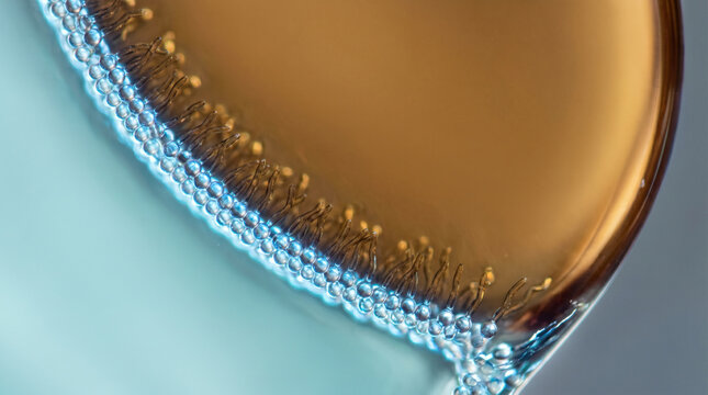Lipid Water Interface Macro With Amphiphilic Boundary Alignment
