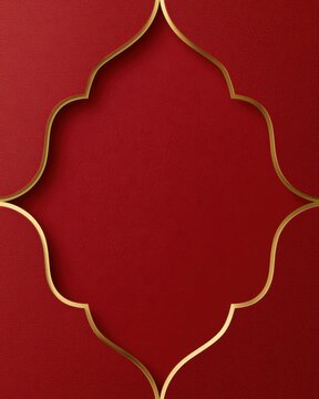kurban bayrami greeting background, Islamic ornament, premium gold aesthetic
