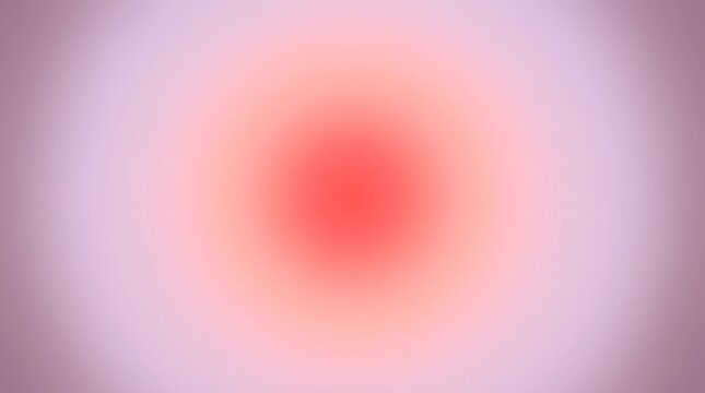 Smooth Soft Radial Gradient Glowing Red Center Purple Pink Lilac Edges Minimal Abstract Pastel Background