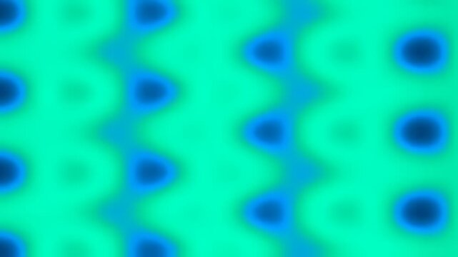 Abstract Wavy Blue and Green Gradient Background Loop