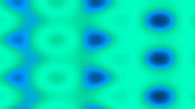 Abstract Blue Green Wavy Pattern Background Loop