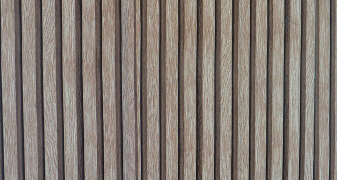 Vertical Wooden Slat Wall Texture Background