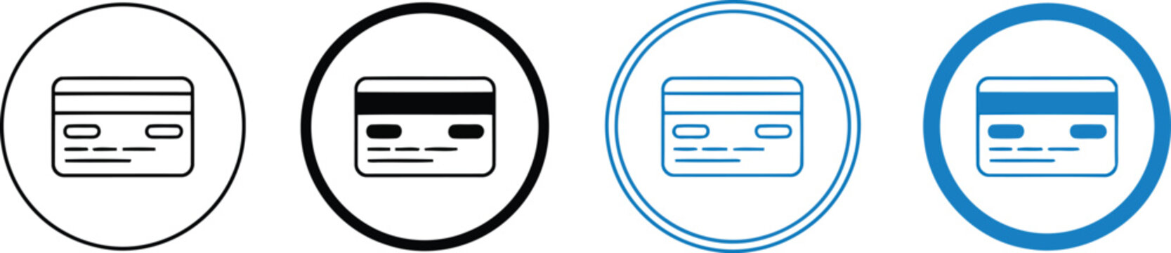 Credit card payment finance banking vector illustration, Credit card payment finance banking icon set