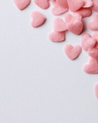 Obraz premium valentine invitation background, romantic blush pink aesthetic