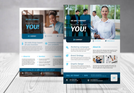 Business Corporate Company Flyer Design