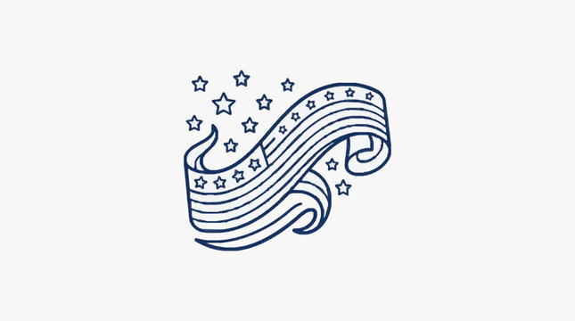 Black and white line art coffee cup icon.