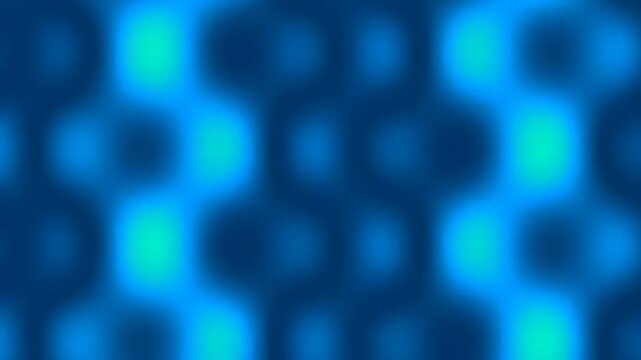 Abstract Blue Green Soft Blurry Background Loop