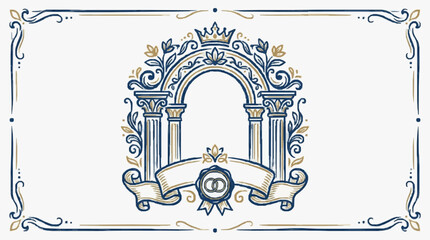 Intricate vintage illustration of a steam locomotive. © TAIJU