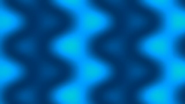 Abstract Blue and Green Wavy Gradient Background Loop