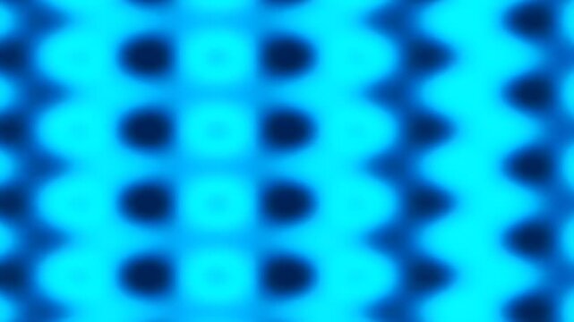 Abstract Blue Wavy Pattern Loop