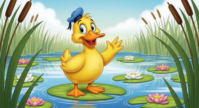 duck and ducklings